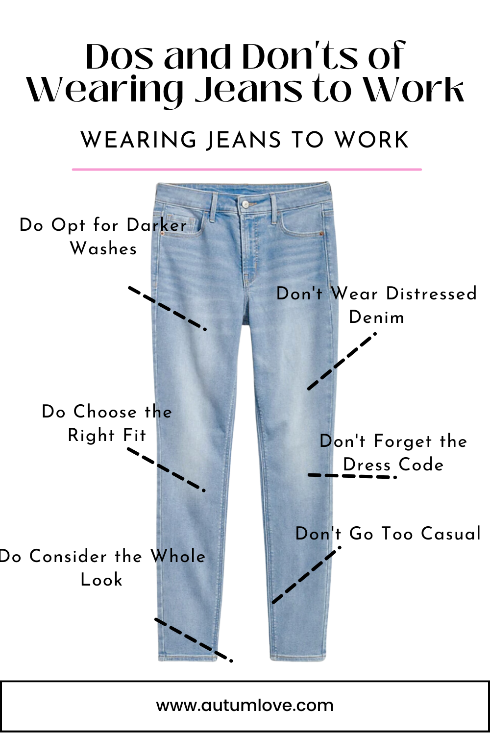 Elevate Your Office Look Stylish Ways for Women to Wear Jeans at Work Autum Love